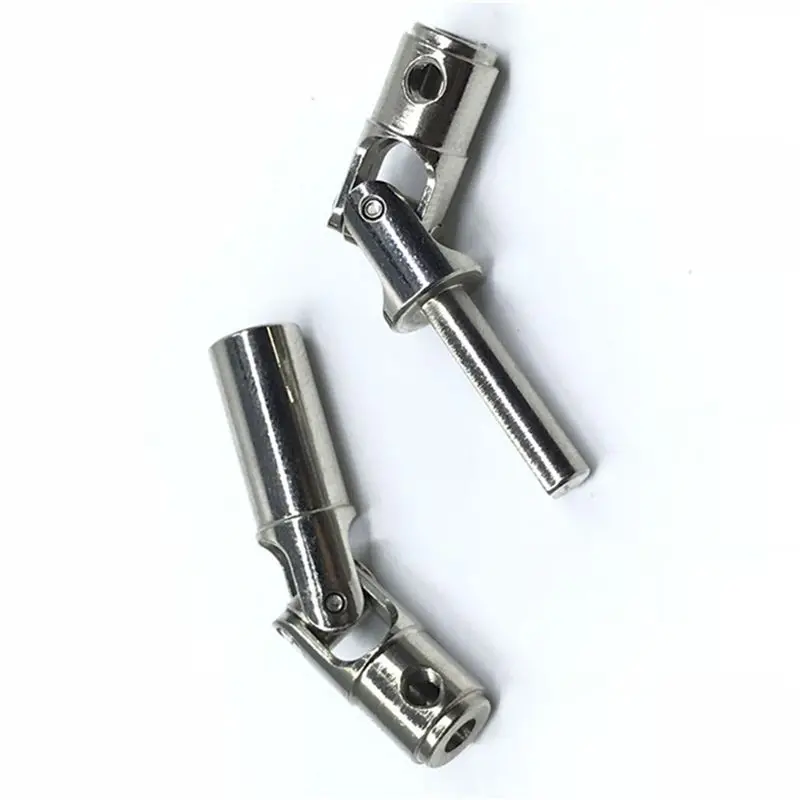 ABUM-20PCS Upgrade Metal Driving Shaft For WPL Henglong 1/16 RC Car Parts Crawlers Truck,Silver