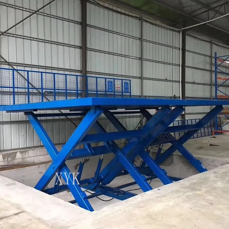 Customized Scissor Lift Table Electric Hydraulic Lifting Platform Fixed Scissor Lift Handling Transportation Equipment