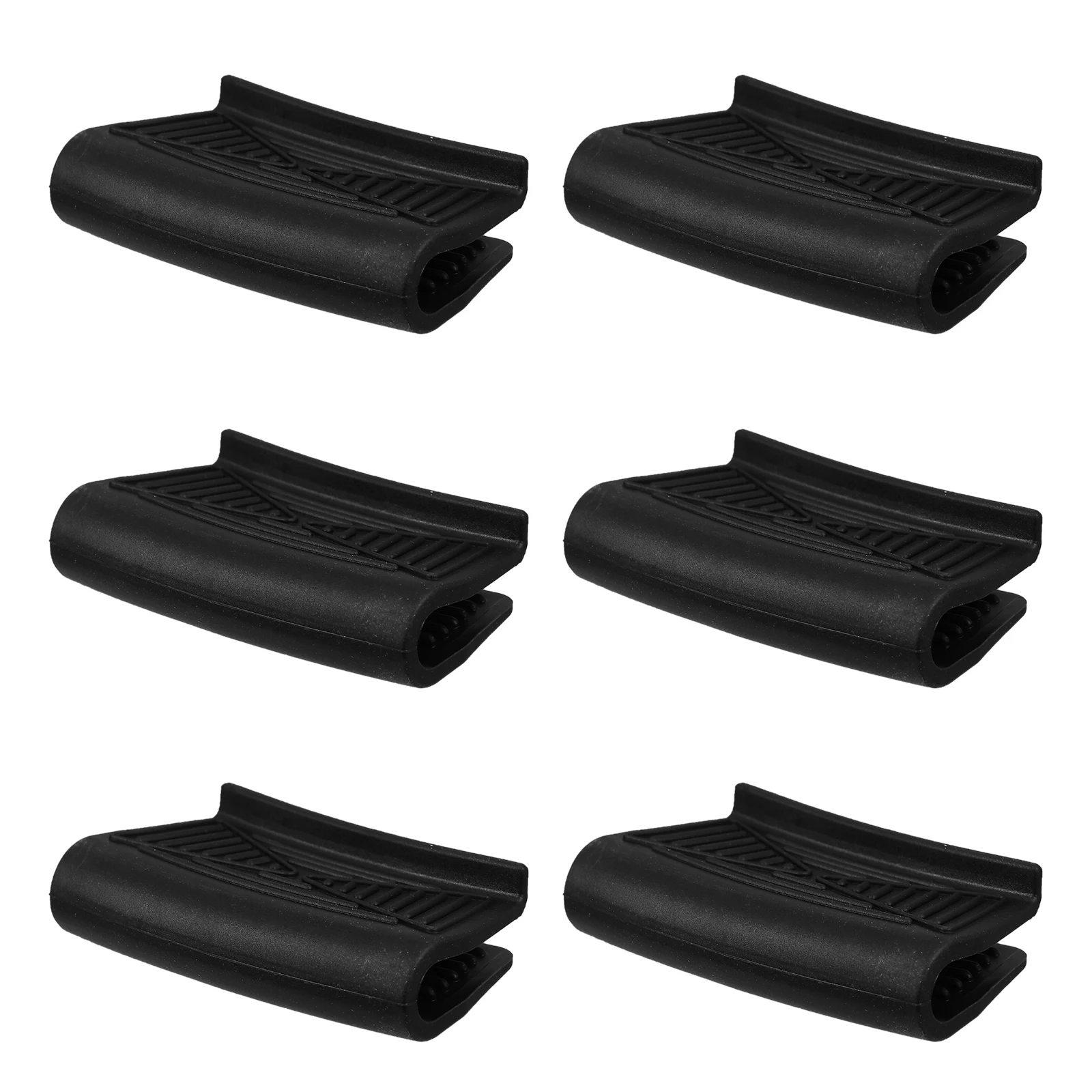

6pcs Pot Ear Clip Thickened Heat Resistant Anti Scald Kitchen Tool Silicone H Cover Cookware Practical Gift