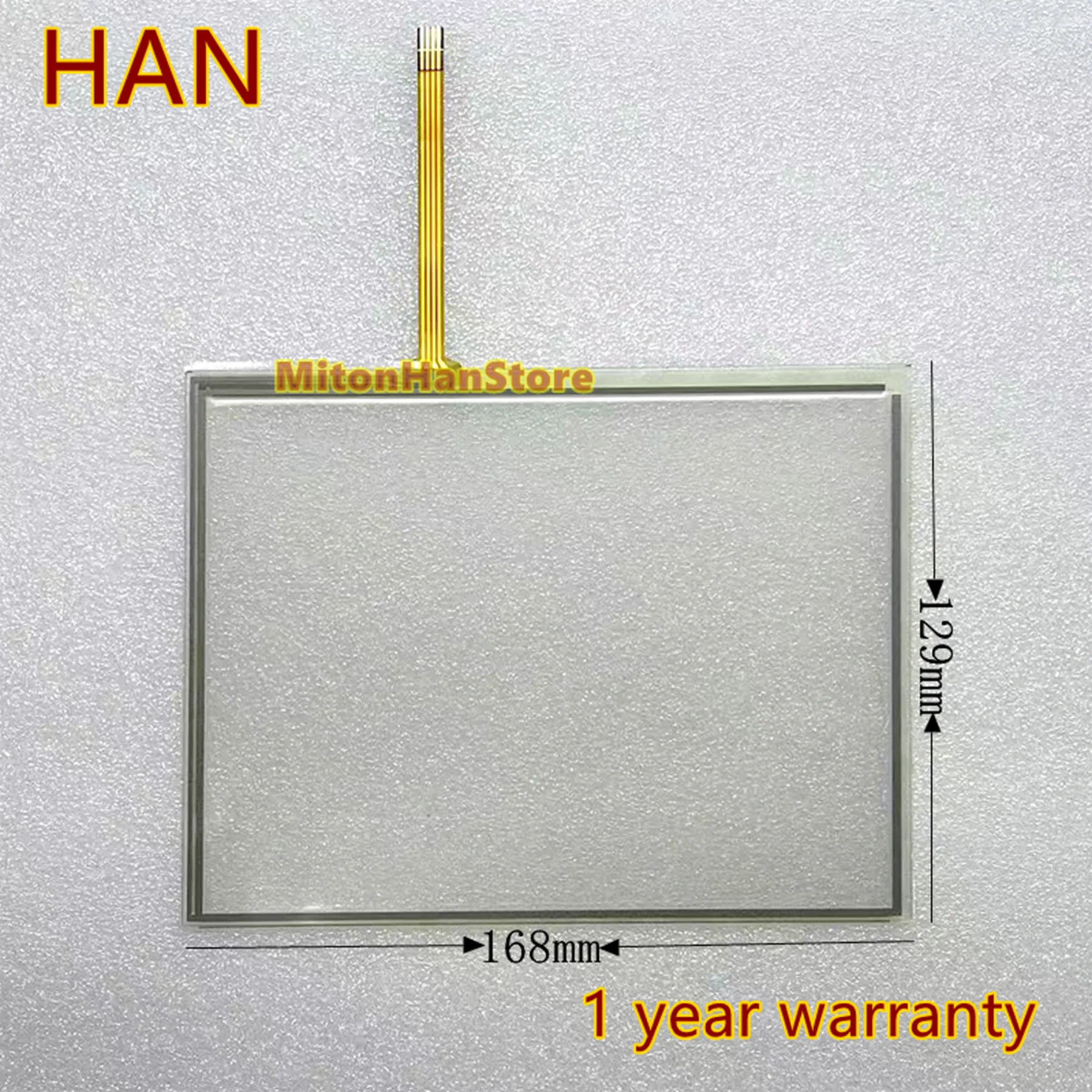 Vidro Touch Panel Screen Digitizer, KTP075B, KTP075BBAB-H00, TP-3841S1