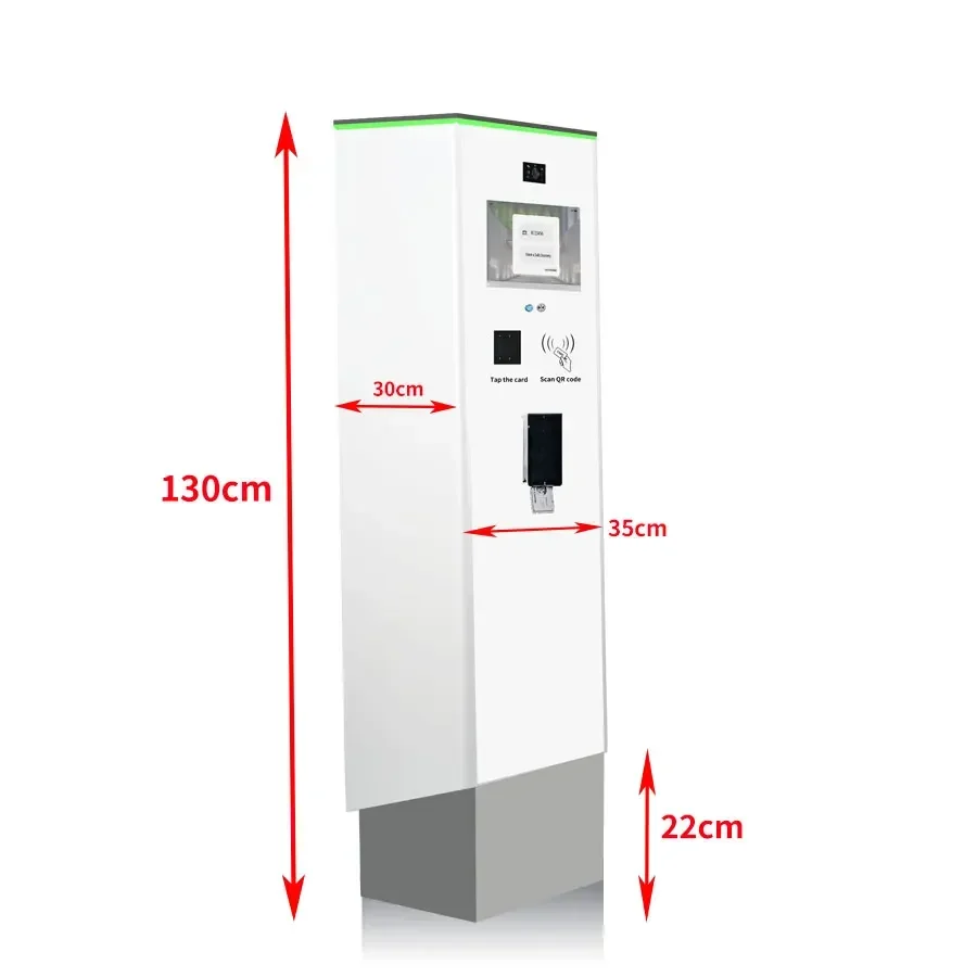 Smart Parking Lot Management Automatic Parking Barrier Gate LPR Parking Ticket System