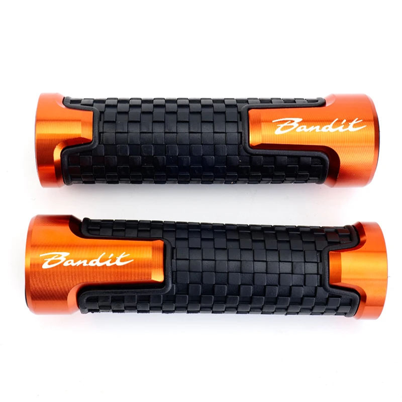 لسوزوكي GSF 250 600 600S 650 650S 650N 1200 1250 Bandit 650S 7/8 "22 مللي متر دراجة نارية الألومنيوم CNC اليد القبضات مقود نهاية كاب
