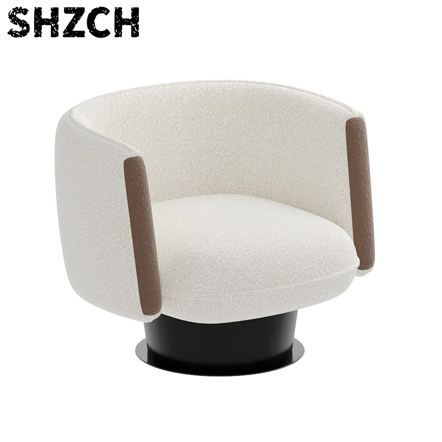 Custom Velvet Sofa Chair Solid Wood Frame Modern Living Room Single Chair For Living Room Office Restaurant Coffee Shop