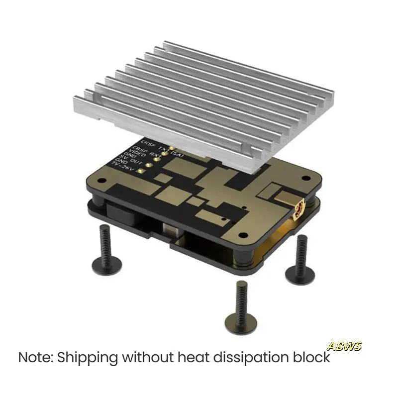 

PRO32 DP 3W 5.8G VTX High Power 5.8Ghz Video Transmitter MMCX 3W Wide Band For Long Range FPV Pilots RC