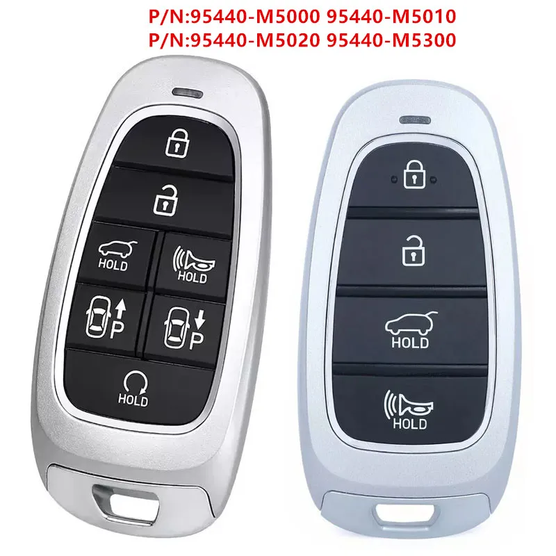 

Для Hyundai Nexo 2019 2020 2021 2022 2023 2024 95440-M5000 95440-M5010 95440-M5020 95440-M5300 Умный дистанционный брелок TQ8-FOB-4F20