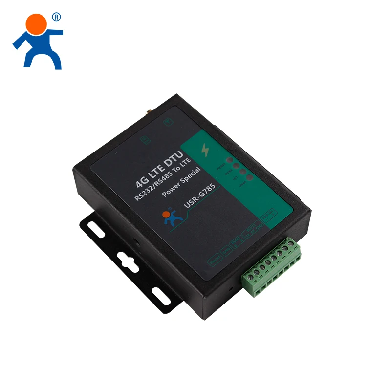 G785-E Modem industriale da seriale a 2G/3G/4G LTE, porta seriale RS232/RS485 e rete wireless.