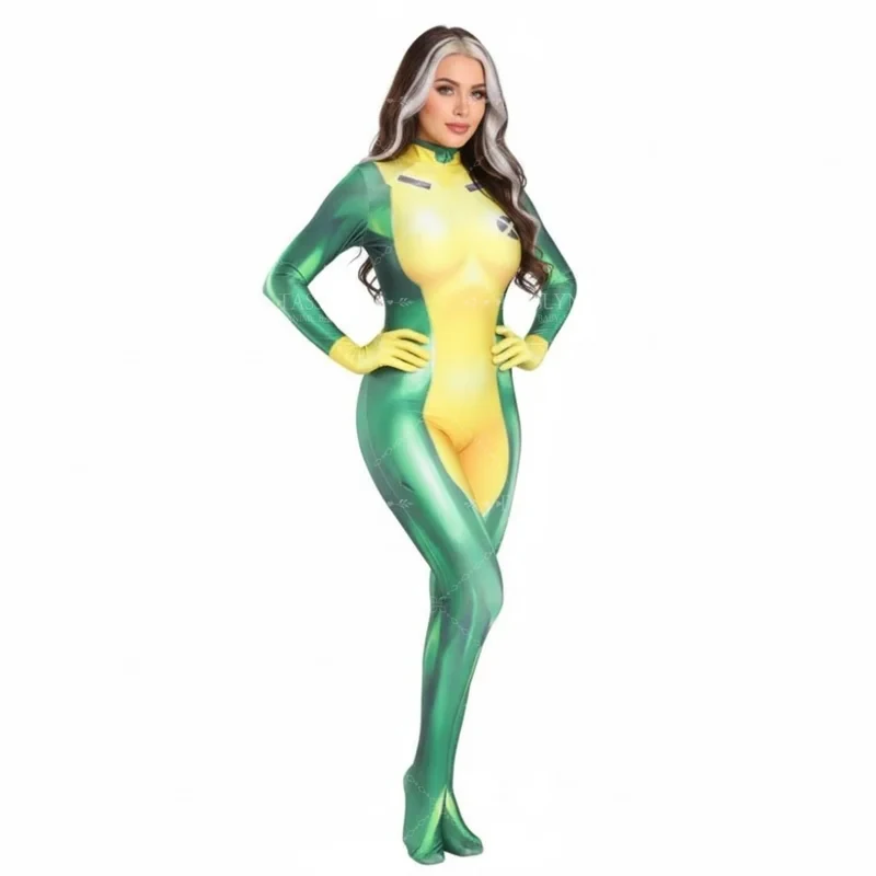 Disfraz de Cosplay de Spider-Woman Madame Web para Mujer, Traje Zentai de Superhéroe, Mono de Spiderman para Halloween, Traje de Fiesta para Adultos