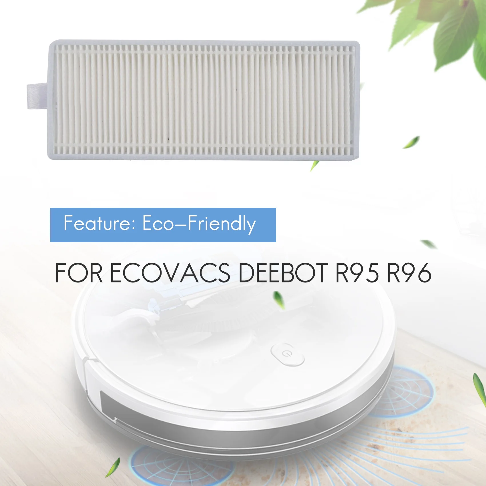 14 pièces aspirateur pièces accessoires aspirateur pour Ecovacs Deebot R95 R96 R97 DR95-KTA maison jardin outil fournitures