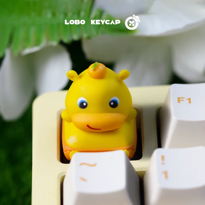 سلسلة أغطية مفاتيح على شكل حيو - مراجعة Keycaps Artisan Resin Handmade وسعره