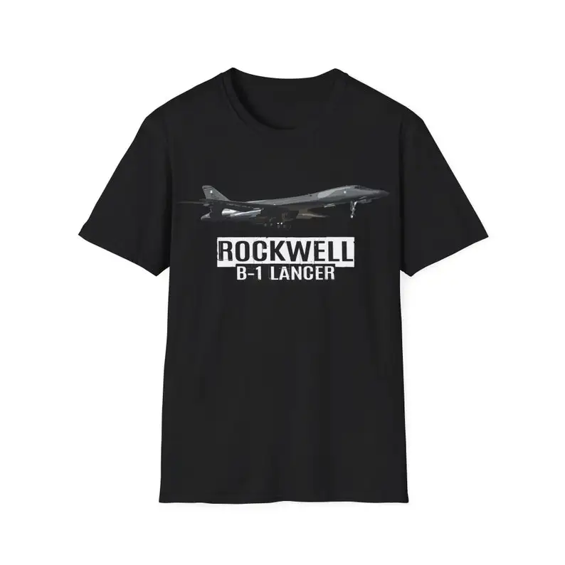 US Air Force B-1 Lancer Supersonic Bomber T-Shirt 100% Cotton O-Neck Short Sleeve Summer Casual Mens T-shirt Size S-3XL