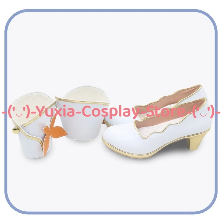 Yuxiacosplay! Project Sekai Minori Hanasato Cosplay Shoes Anime Character Prop PU Leather Boots Halloween Carnival Party Costume
