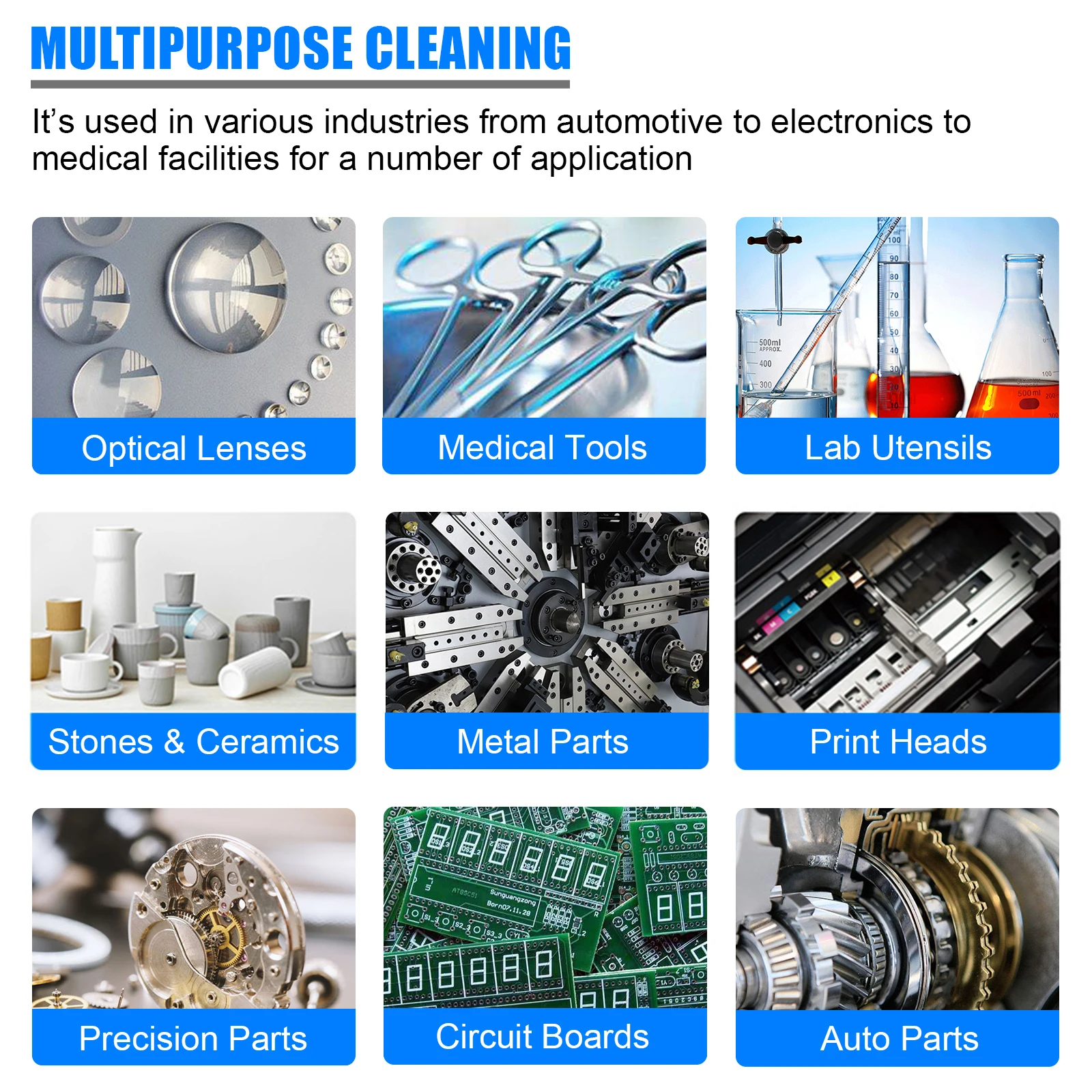 DEGAS-Nettoyeur numérique à ultrasons pour pistolets, laiton automobile, pièces de moteur, PCB, matériel, traitement de surface, élimine l'huile et la rouille, 30L, 900W