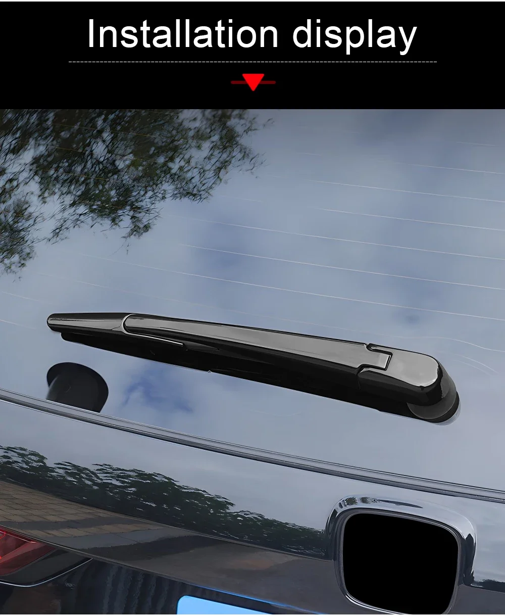 Für Honda CR-V CRV 6th Gen 2023 2024 2025 Hybrid Auto Hinten Wischer Abdeckung Hinten Fenster Wischer Düse Trim zubehör – Detail 9