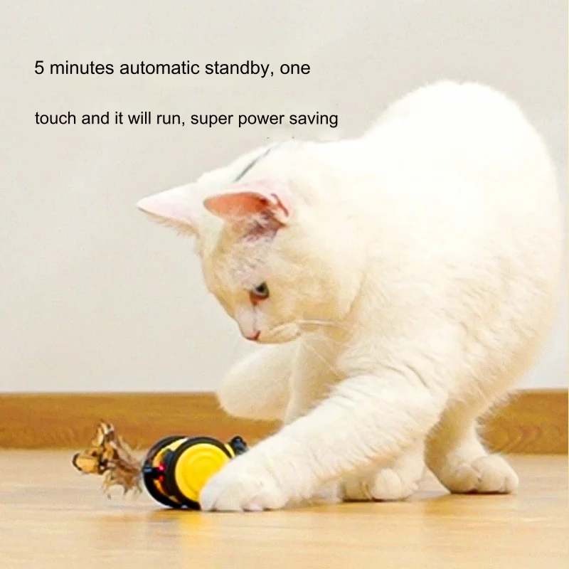 

Electric Little Bee Cat Toy – Your Smart Cat’s New Favorite Teaser Pet Kitten Toy Car Teaser Pet Kitten Toy Car