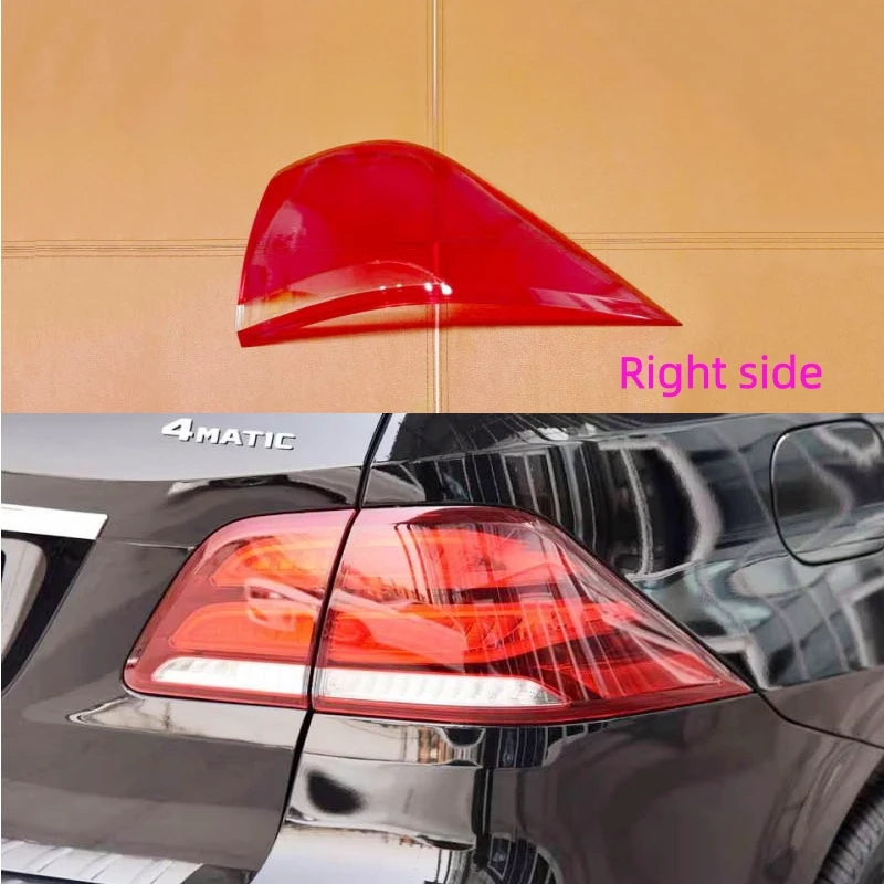 

For Mercedes-Benz GLE 2016 2017 2018 2019 Rear Taillight Shell Replace Brake lights Lens Lamp Shade Rear Shell Cover