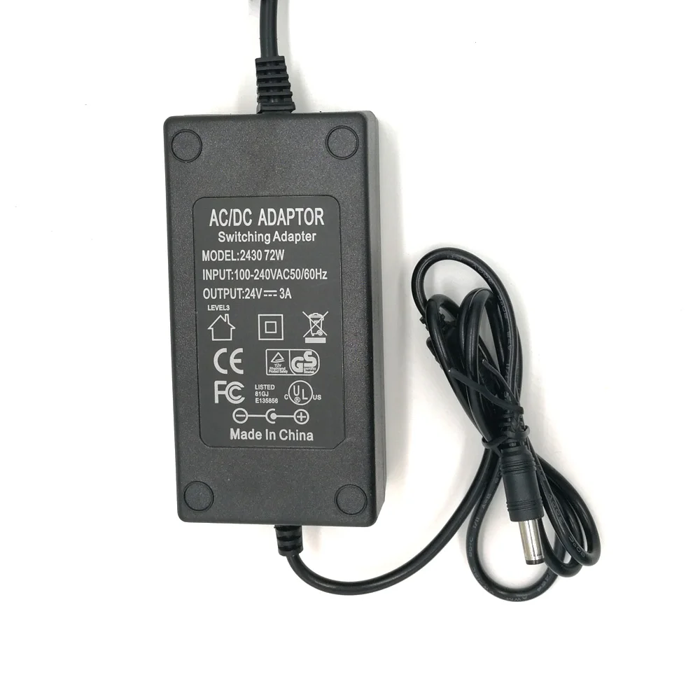 Fuente de alimentación 24V3A 72W para MINI soldadura T12 941/942/946/943, adaptador de corriente para Estación de soldadura MINI TS100/SH72, EU/US,