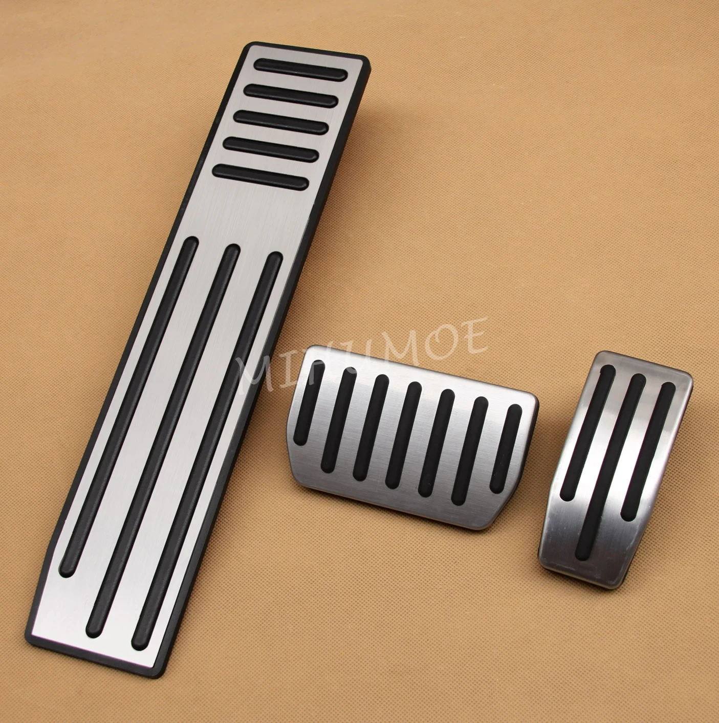 For Tesla Model S 2012-2024 / Model X 2016-2024 Stainless Steel Footrest Dead Brake Gas Accelerator Pedal Pad Cover Accessories