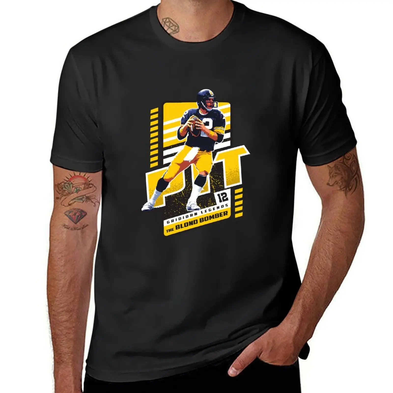 Terry Bradshaw PIT tee t-shirt T-Shirt sublime new edition mens graphic t-shirts anime