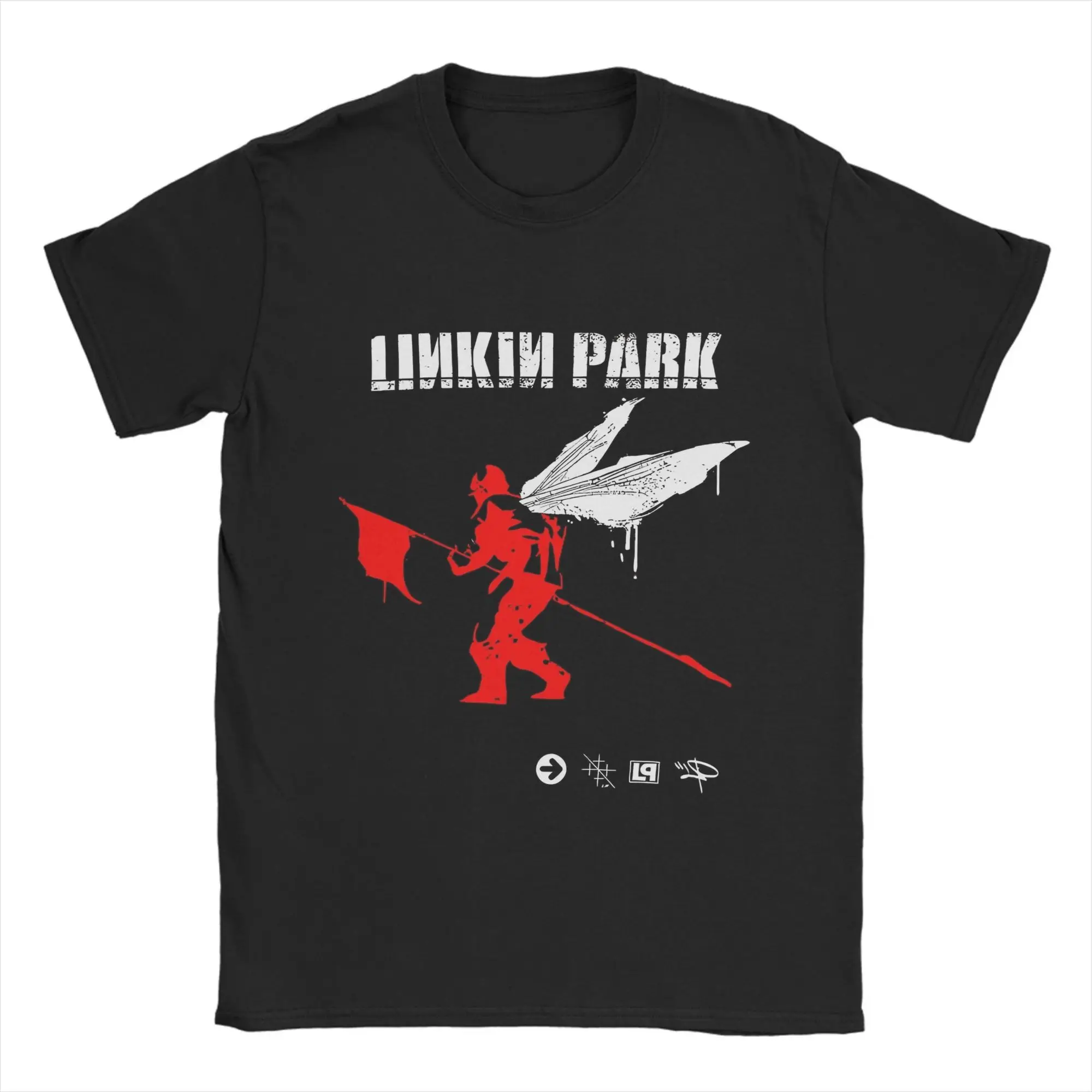 

Мужские футболки L-Linkin P-Park, хлопковая одежда, крутая футболка с короткими рукавами и круглым вырезом, футболки 4XL, 5XL, 6XL