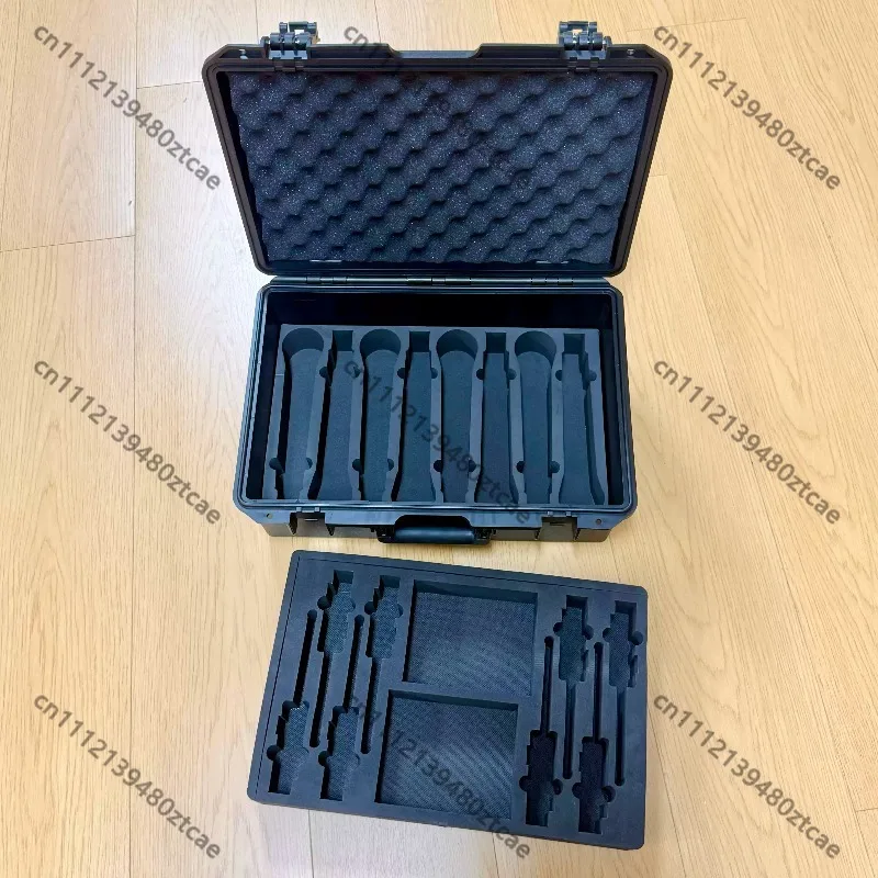 Wireless Bodypack Microphone Flight Case, Portable Shockproof Storage Box for Wireless Transmitter Bodypack Mic