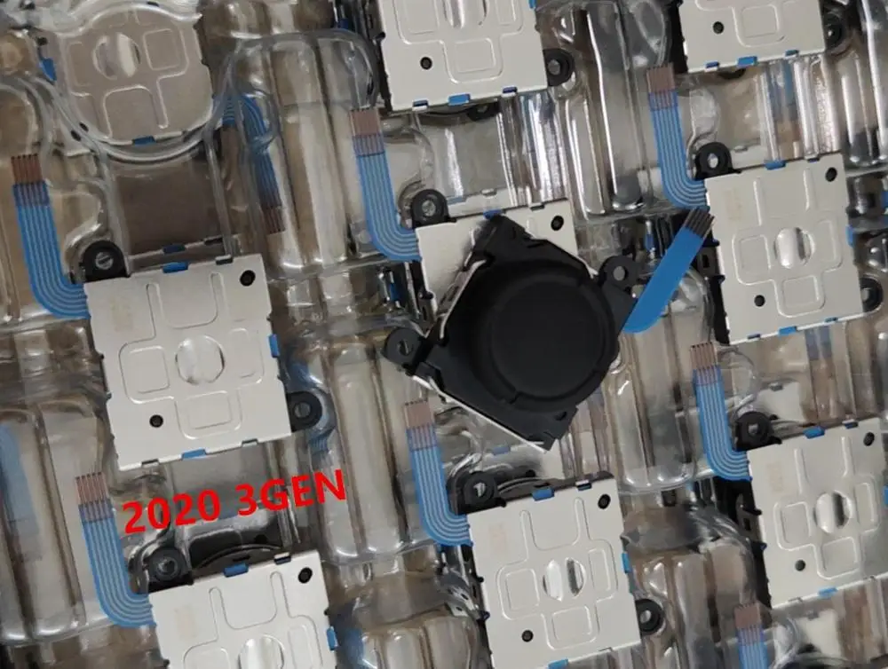 شحن مجاني 20 قطعة/الوحدة الأصلي الجديد ل نينتندو سويتش NS لايت وحدة التحكم Joy-con لعبة تحكم ثلاثية الأبعاد التناظرية عصا التحكم زر الأبيض