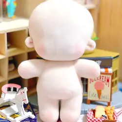 New 20CM Cotton Stuffed Dolls Body DIY Idoll Doll Embroidery or Blank Changing Dressing Game Handmade Toys Playing House