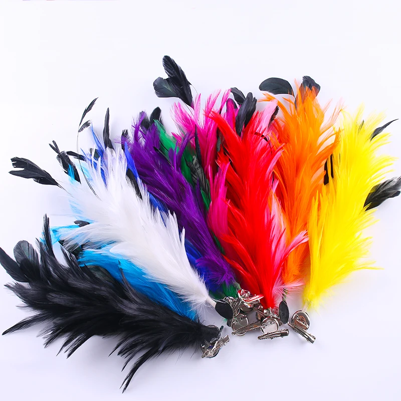 1Bunch Turkey Pheasant Feathers Pluma Flowers Diy Craft Supplies Headdress Decor Wedding Table Centerpieces Carnival Accessories