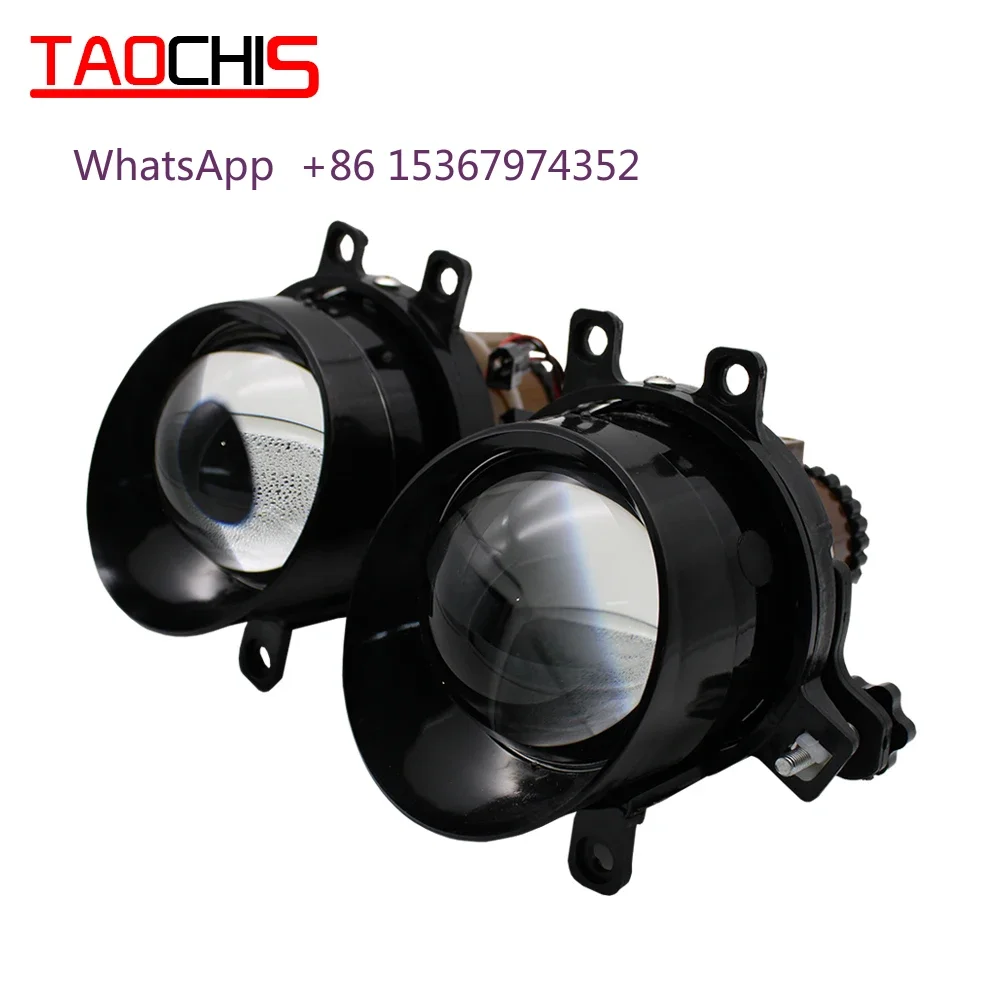 TAOCHIS 12V 3.0 inch Bi xenon Projector lens Fog lights LED H11 lamp for Toyota COROLLA CAMRY Lexus Peugeot Suzuki CITROEN