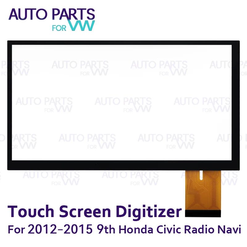 For Honda Civic 9th 2012-2015 Year Car DVD Radio Multimedia Player 7 Inch Touch Screen Glass Digitizer Panel Replacement Parts