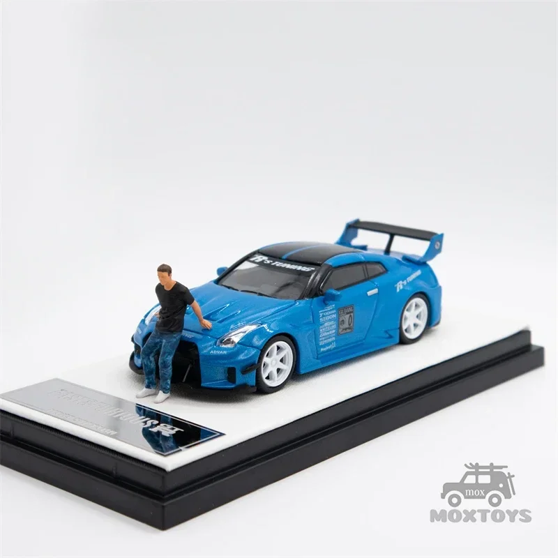 Mini Station 1:64 Skyline GTR R35 Fast Furious Brian Diecast Model Car