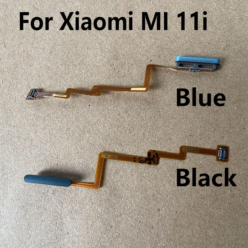 Original For Xiaomi Mi 11i 5G Home Button Menu Fingerprint Sensor Touch ID Scanner Ribbon Connector Flex Cable MI11i