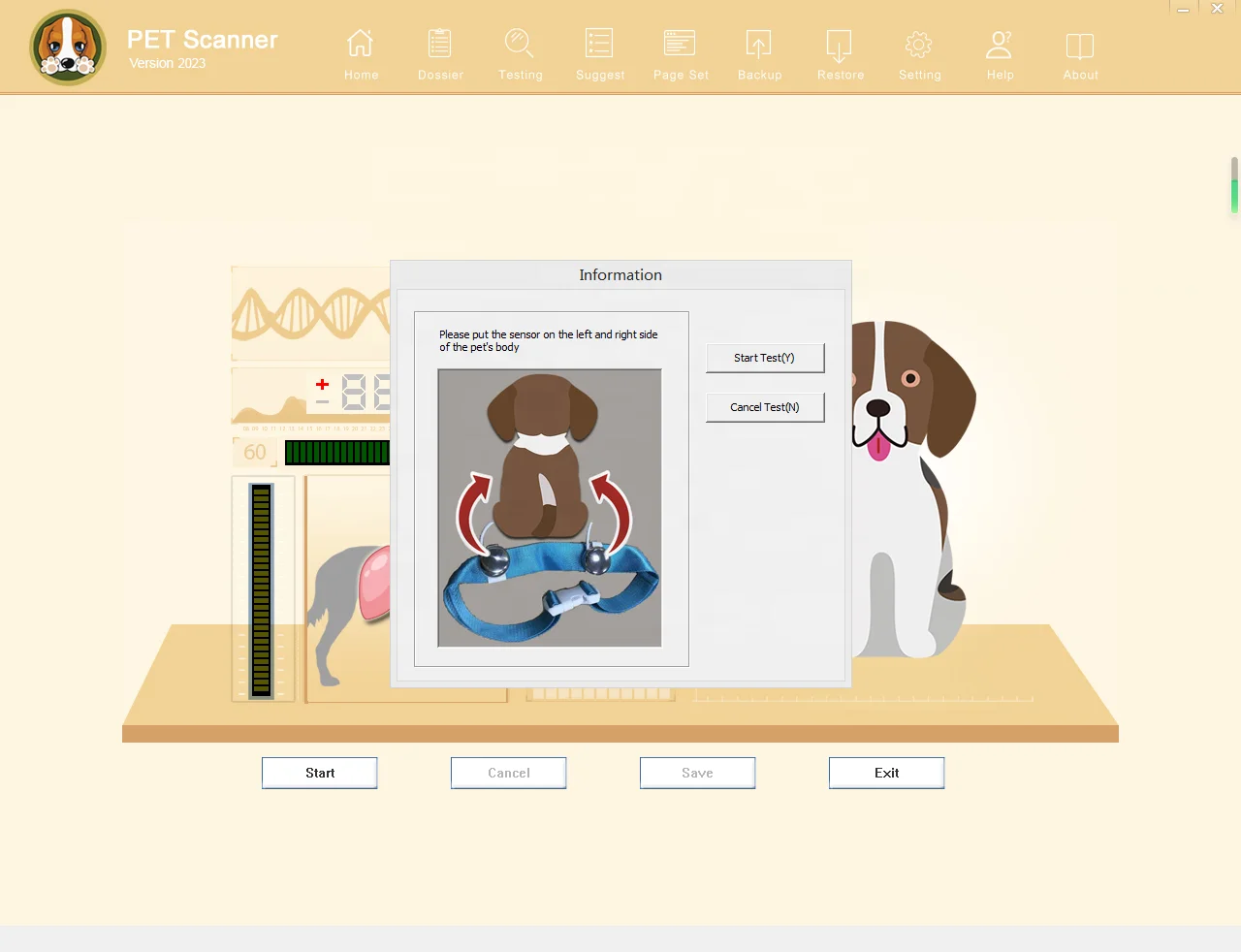 Image 4: Scanner pour animaux de compagnie, testeur d'animaux pour chiens, chats, Machine de santé corporelle
