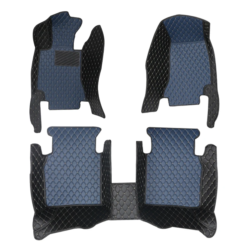 Custom Car Floor Mat For Peugeot 3008 308 4008 308CC 5008 2009 2010 2011 2012 2013 2014 2015 2017 2019 2021 Man Auto Accessories