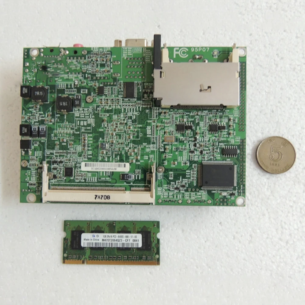 ADE-2100  Industrial Control Motherboard High-end Embedded Motherboard 3.5'' With 1GB Memory