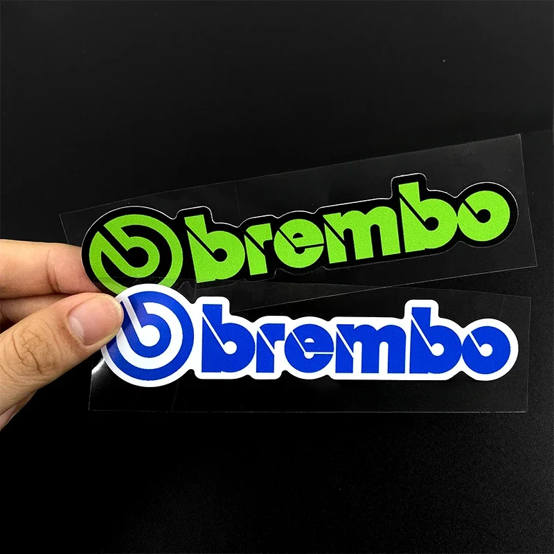 1PC Letter Motorcycle Stickers Waterproof for Brembo Motorbike Car Brake Caliper Stickers Sunscreen Vinyl Decals Decoration