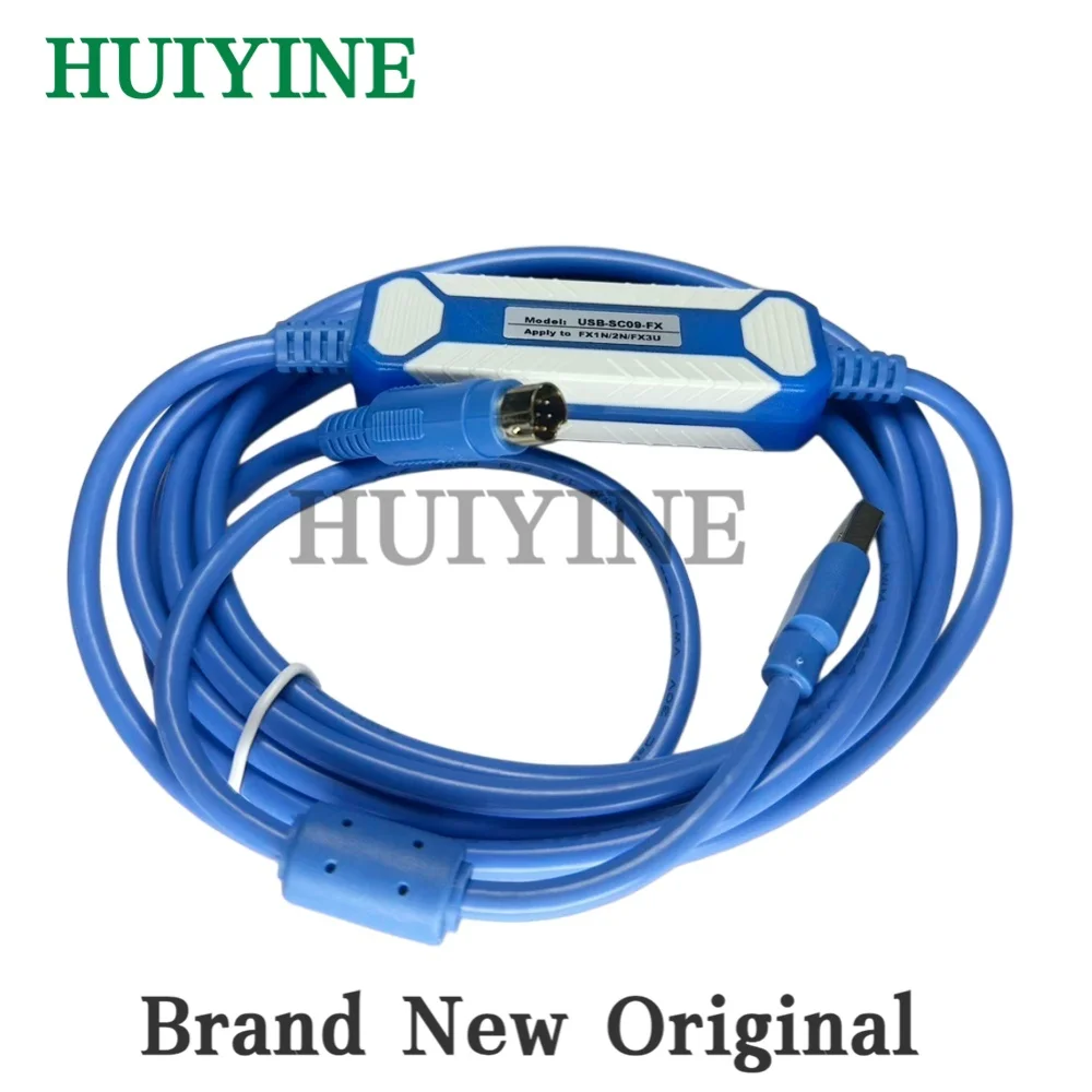 New For Mitsubishi PLC Programming Cable USB-SC09-FX FX Series FX3U/FX1N/FX2N/FX1S/FX3GA