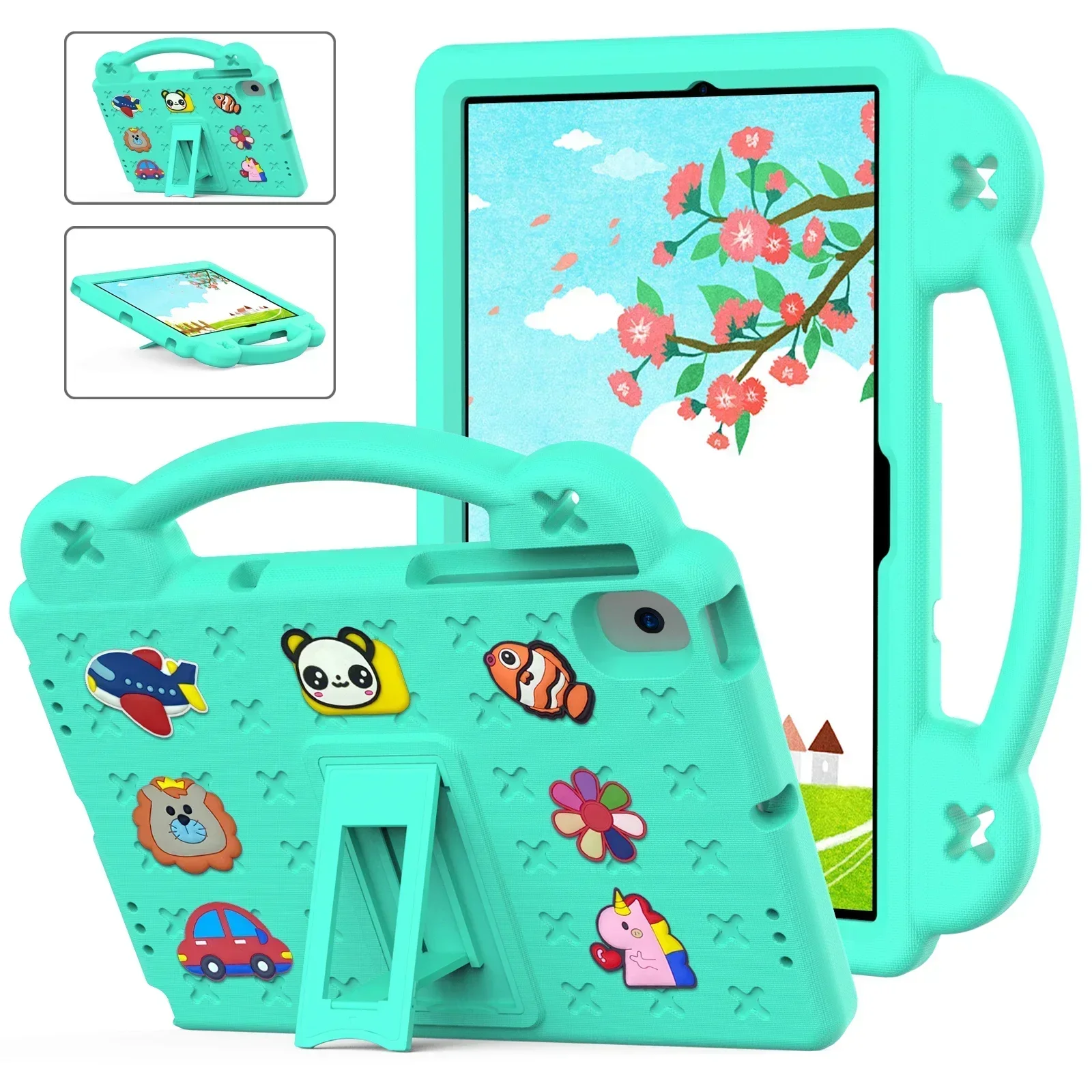 

Tablet Case for Huawei MatePad Pro 10.8" Funda for MatePad SE MatePad 10.4" T10 T10S Shockproof Cover for Honor Pad X8/X8 Lite