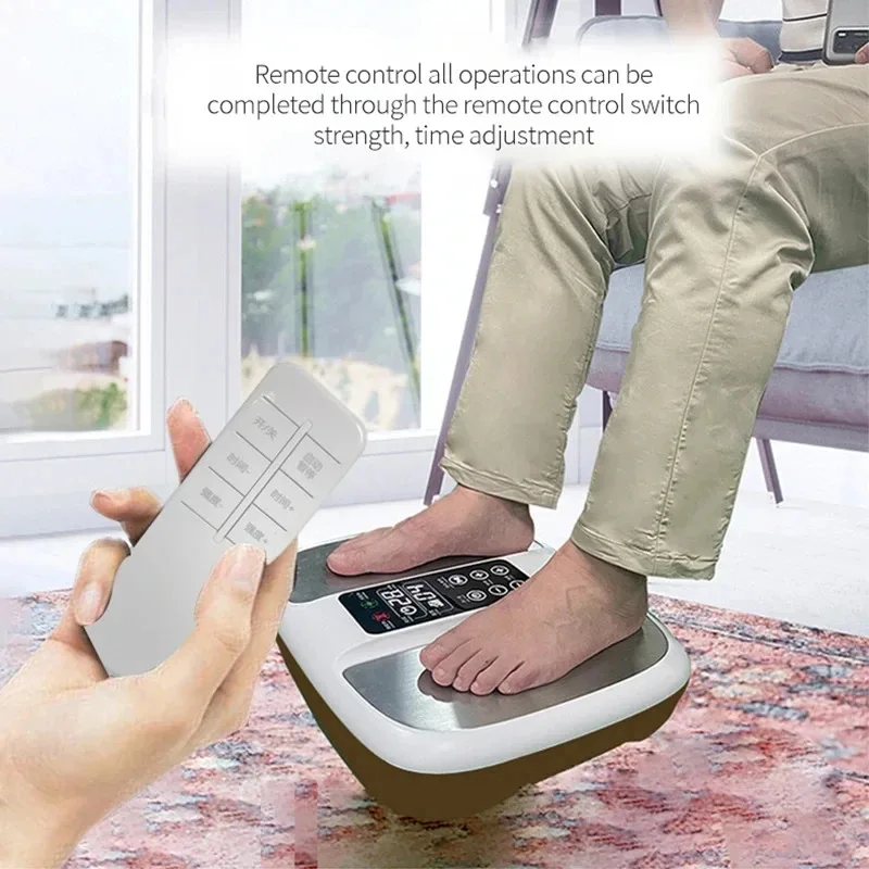 

Home Health Care Terahertz Biological Resonance Wave Energy Foot Heating Massage Physical Acupuncture Feet Massager