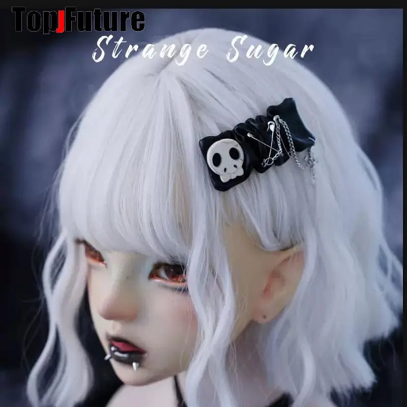 All Style skull Devil Big Bow Hair Clip Y2K girl Harajuku Gothic Subculture Accessories  demon Hair clips pins Hairpin Barrettes