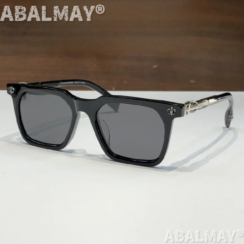 نظارات شمسية عالية الجودة للرجال والنساء 8266 مقاس 53-19-150 نظارات شمسية بتصميم عصري فاخر من التيتانيوم UV400 مع صندوق