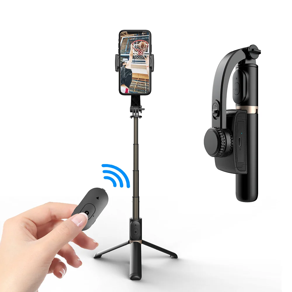 

Selfie Stick Handheld Gimbal Stabilizer With Bluetooth Shutter Tripod, live Mobile Phone Sports Camera Video Recording Vlog