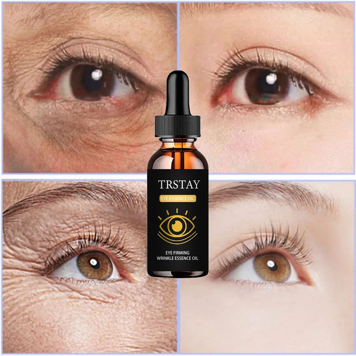 

TRSTAY Укрепляющее эссенционное масло для глаз, раствор для ухода за кожей против морщин для области вокруг глаз