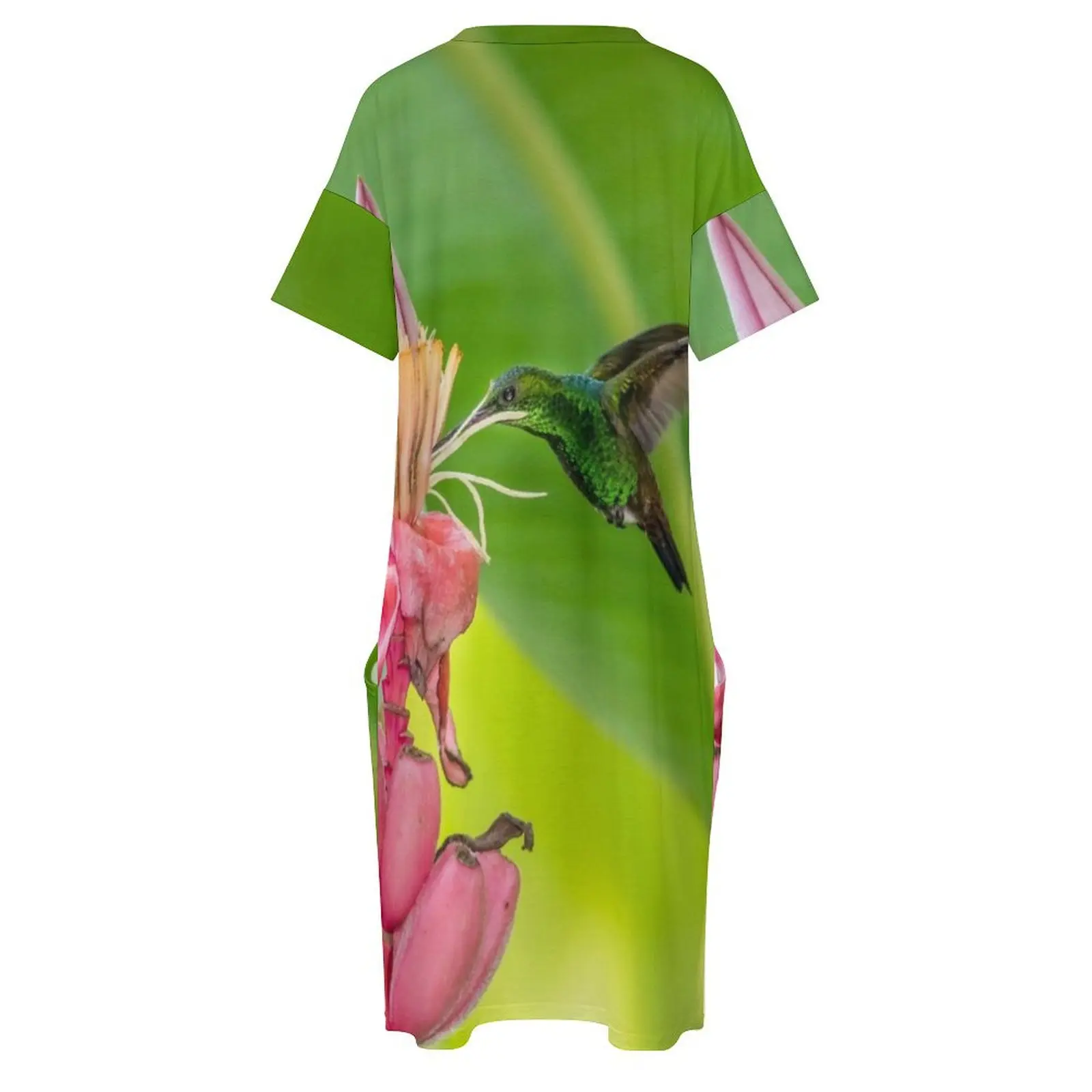Sipping Sweet 2 Loose Pocket Dress women's clothing korea stylish dress summer - Image 4