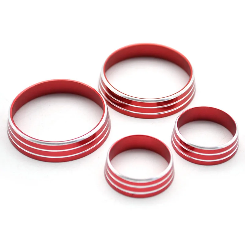 Dla Kia Sportage Ql 2017 - 2020 aluminiowe przełączniki gałki grzałka przyciski sterowania klimatem pokrętła A/C Air Con pierścień okładkowy