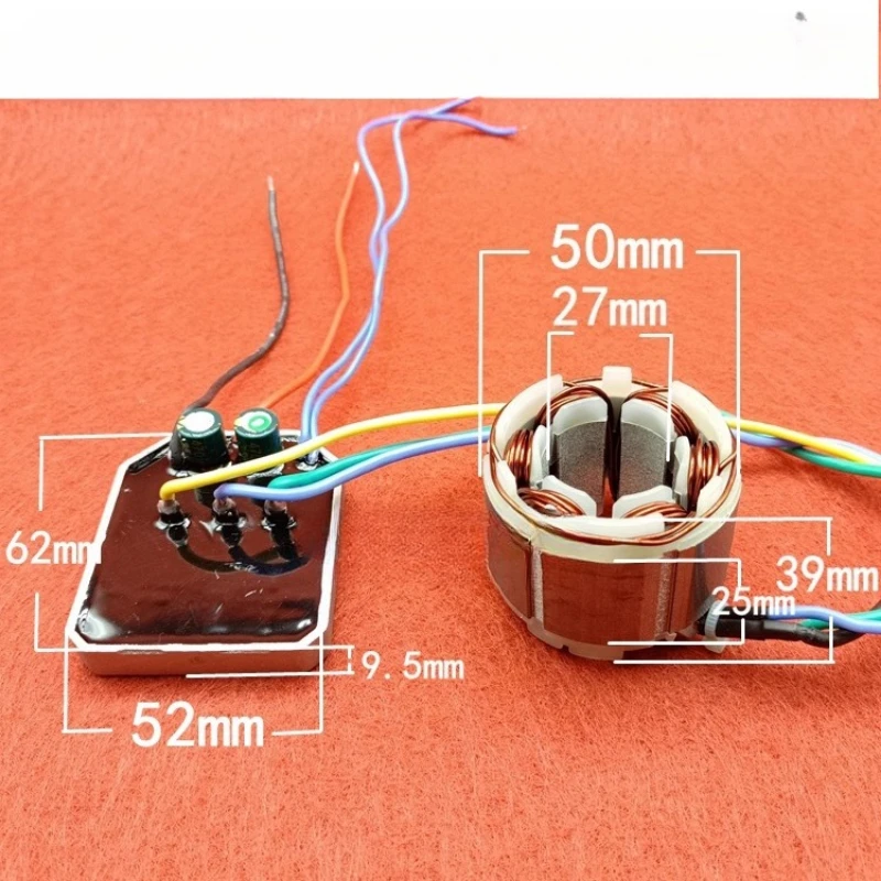 Motor coil assembly for DELICIO 12-inch brushless lithium-ion electric chain saw control board Accessories