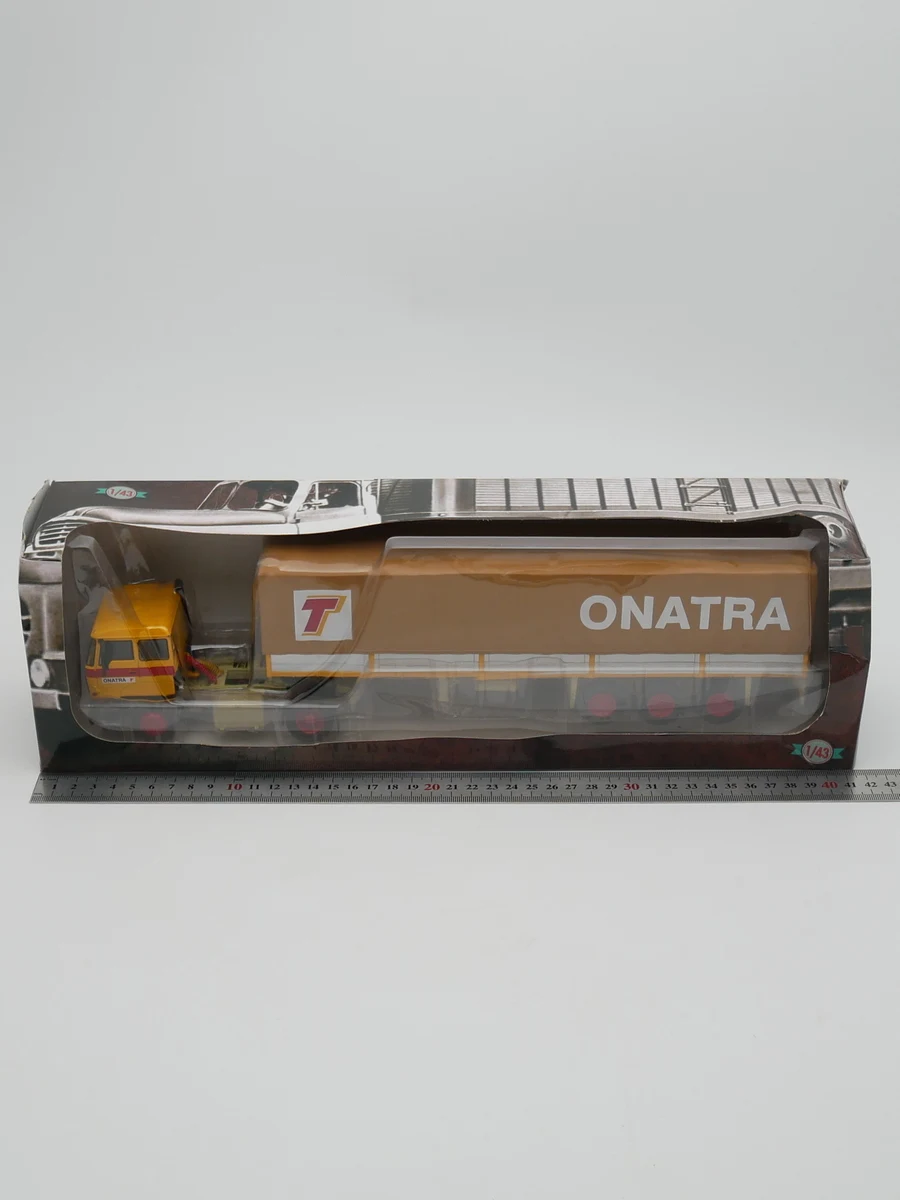 

Литой под давлением Ixo, масштаб 1:43, DAF 2800 1973, голландский контейнер DAF, грузовик с прицепом, модель автомобиля из сплава, Коллекционная игрушка, подарок, сувенирный дисплей
