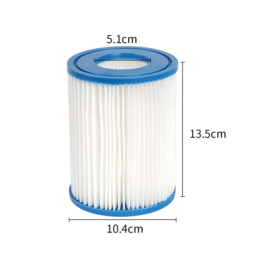 Type 58094 (for 530/800 Gallon Vannfilterpumpe) Hepa-filter for Intex A B, 10,6x13,6 Cm