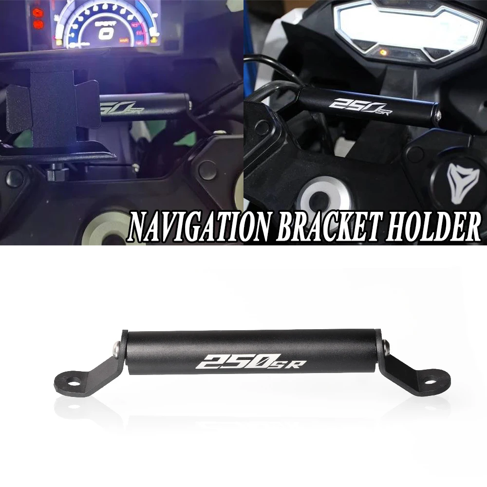 2022 2023 For CFMOTO CF MOTO SR250 250SR 300SR 250 SR 300 2019 2020 2021 Navigation Bracket Stand Holder Phone GPS Plate Bracket