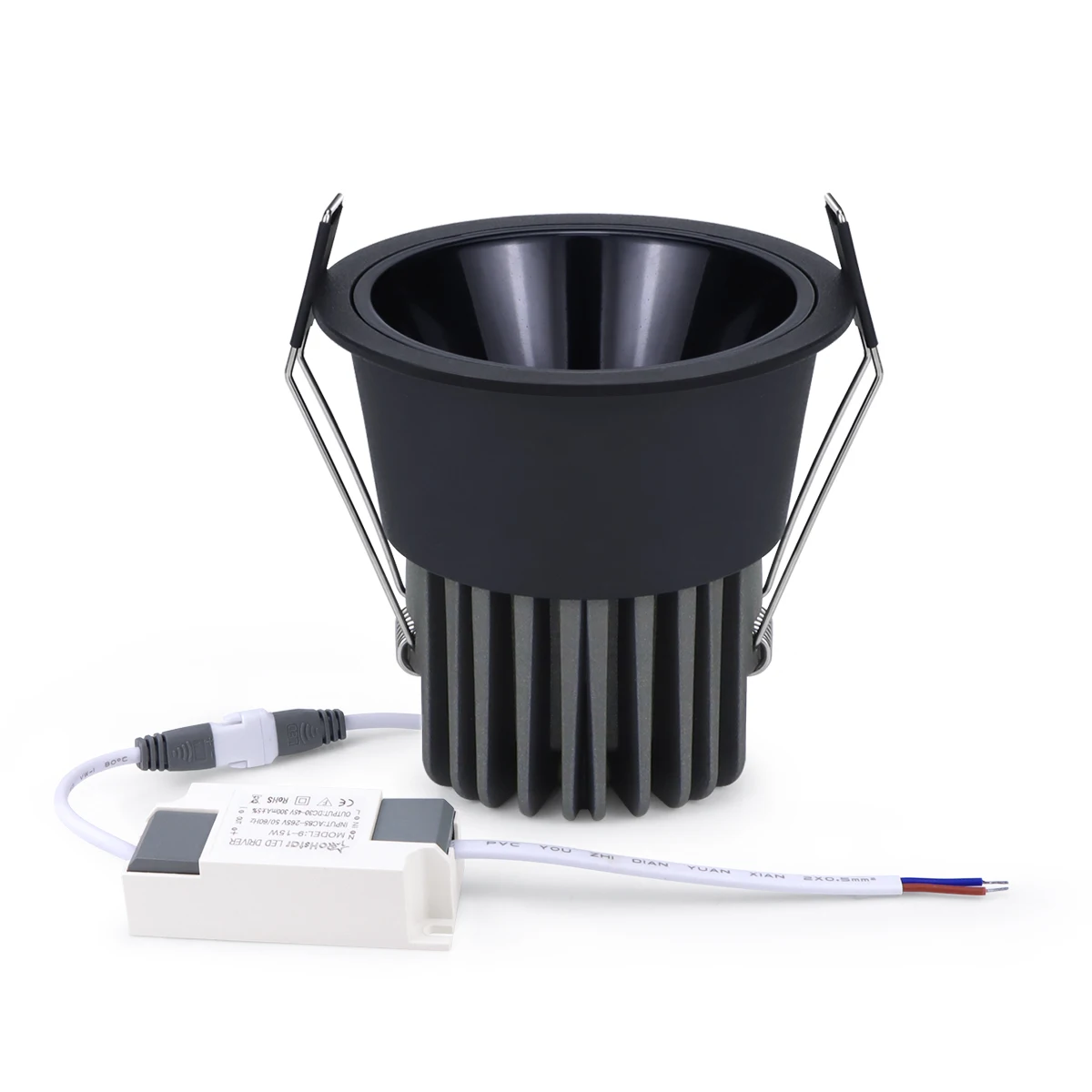 MALITAI COB LED Downlight Aluminium White 3