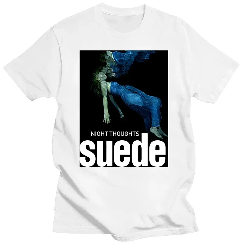 T shirt S-4XL 2024 summer tops Night Thoughts is the seventh studio album by English alternative rock band Suede oversized funny